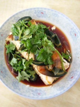 Chilled Preserved Egg Tofu recipe