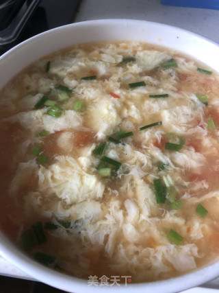 Tomato and Egg Soup recipe