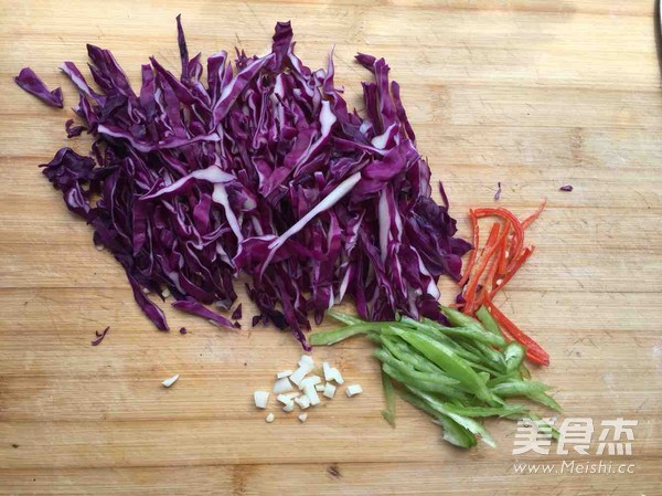 Purple Cabbage Salad recipe