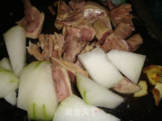 Salted Duck and Winter Melon Soup recipe