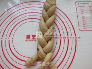 Double Red Braid Bread recipe