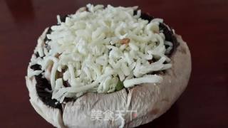 Grilled Mushrooms with Cheese recipe