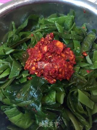 Refreshing Spicy Cabbage recipe