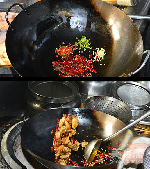 Stir-fried Danjiang Wild Dried Fish recipe