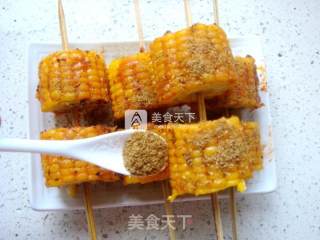 Sauce-flavored Grilled Corn [oven Version] recipe