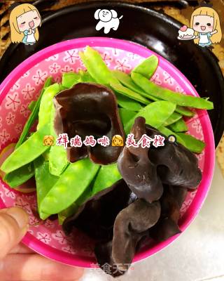 Xiangrui Mummy Food Control Buddha Series Vegetarian Snow Pea with Beer Pork Chips Soy Products recipe