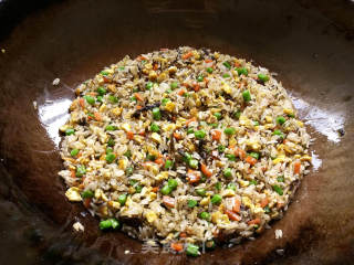 Fried Rice with Olive Vegetable and Egg recipe