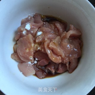Sliced Pork with Green Bamboo Shoots recipe