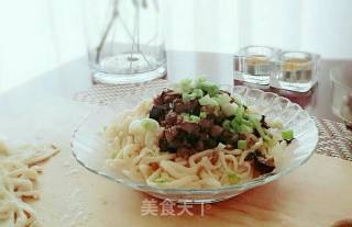 Eggplant Marinated Noodles recipe
