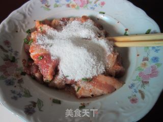 Pan-fried Rice Noodles with Pork Belly recipe