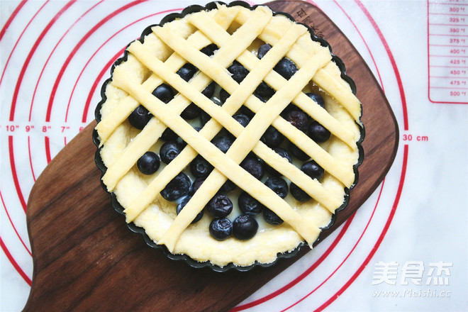 Condensed Milk Blueberry Pie recipe