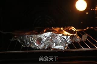 Flavored Roast Pork with Pickled Pepper and Enoki Mushroom recipe