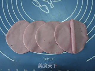 Purple Sweet Potato and Rose Bun recipe