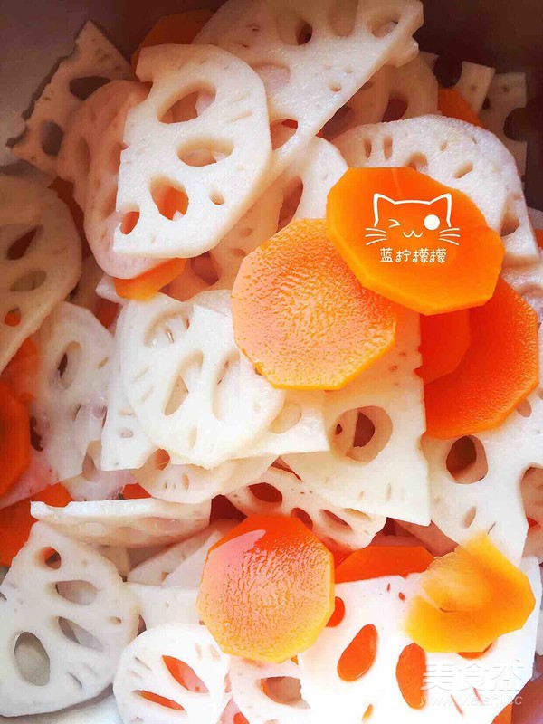 Mixed Lotus Root Slices recipe