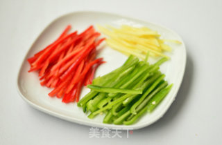 Squid with Double Pepper recipe