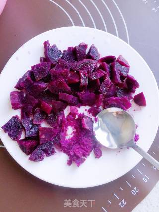 Purple Sweet Potato Cake recipe