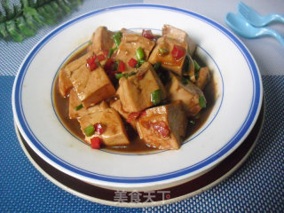 Braised Tofu with Ginger Sauce recipe