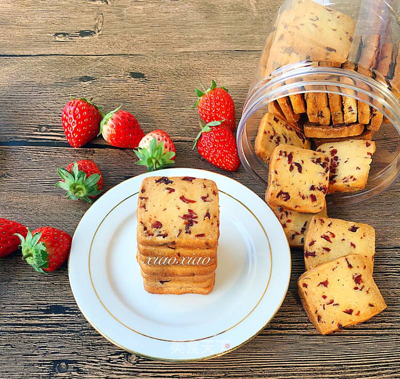 #trust之美#cranberry Biscuits recipe