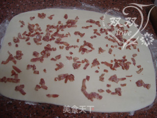 Hand-made "stomach Nourishing" Biscuits-bacon Pan Biscuits recipe