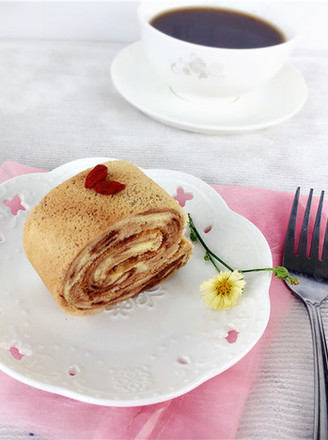 Marble Cake Roll recipe
