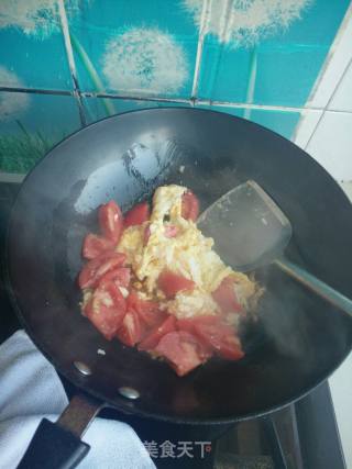 Stir-fried Cabbage with Tomato and Egg recipe