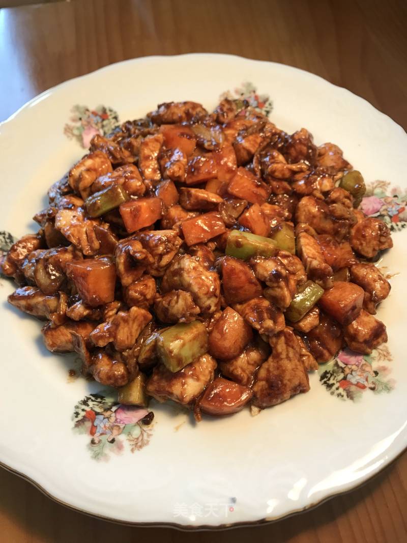 Stir-fried Chicken with Sauce recipe