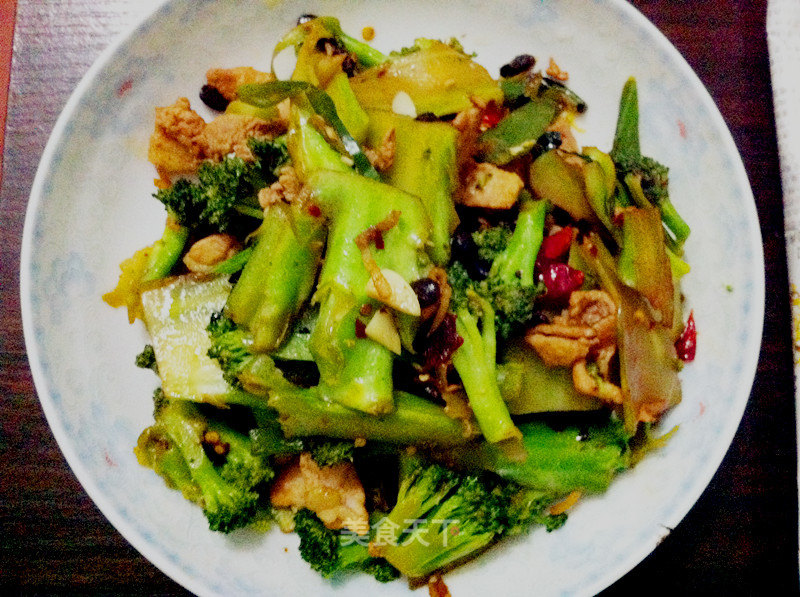 Home Style Dry Pot Broccoli recipe