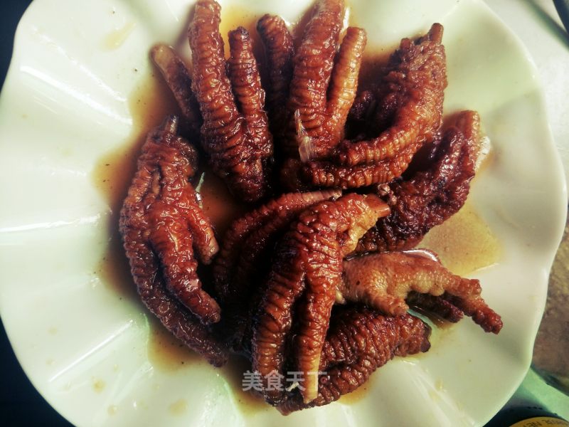 Tiger Skin Chicken Feet recipe