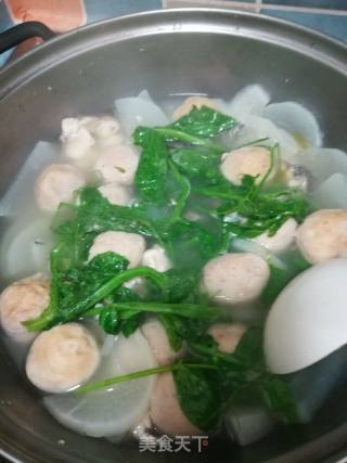 White Radish Pork Balls recipe