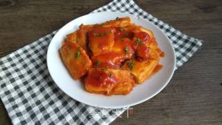 Crispy Tofu in Tomato Sauce recipe