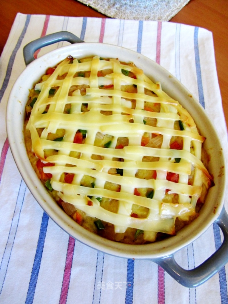 #trust之美# Baked Mashed Potatoes recipe