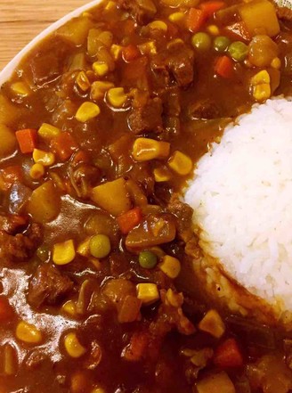 Beef Curry Rice recipe