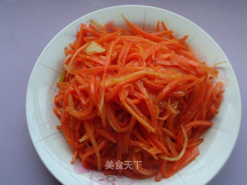 Garlic Shredded Radish recipe