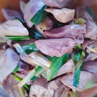 Fried Duck Heart recipe