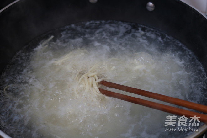 Home-style Vegetarian Fried Noodles recipe