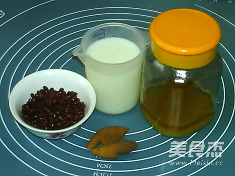 Red Bean Honey Milk Drink recipe