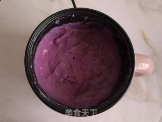 Milky Purple Sweet Potato Xiaofang recipe