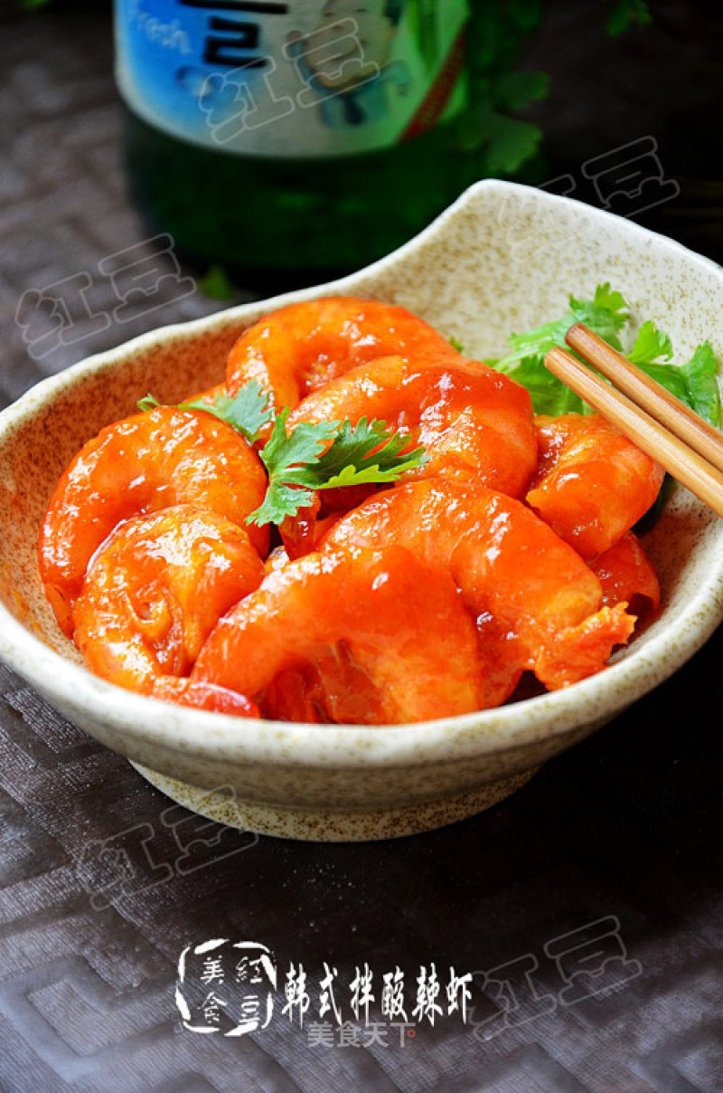 Korean Sour Spicy Shrimp
