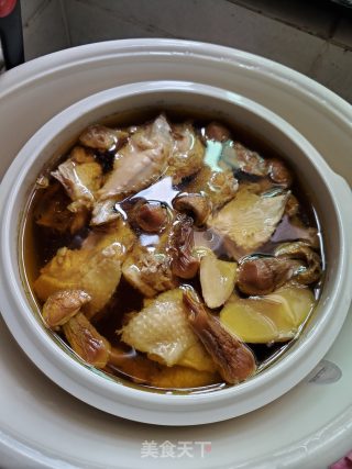 Agaricus Stewed Chicken recipe