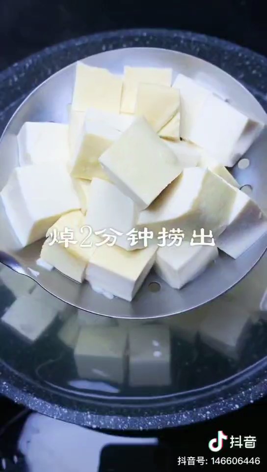 Tofu Stewed with Minced Meat recipe