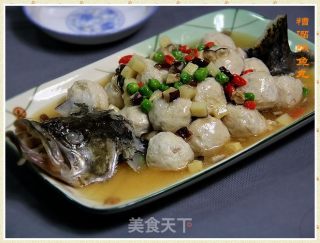 Glutinous Mandarin Fish Balls recipe