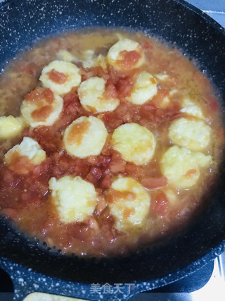Japanese Tofu with Tomato Sauce recipe