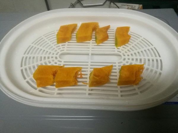 Microwave Steamed Pumpkin recipe