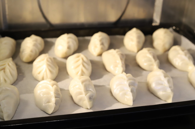 Steamed Dumplings with Mushroom and Pork recipe