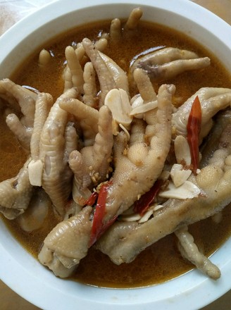 Secret Braised Chicken Feet recipe