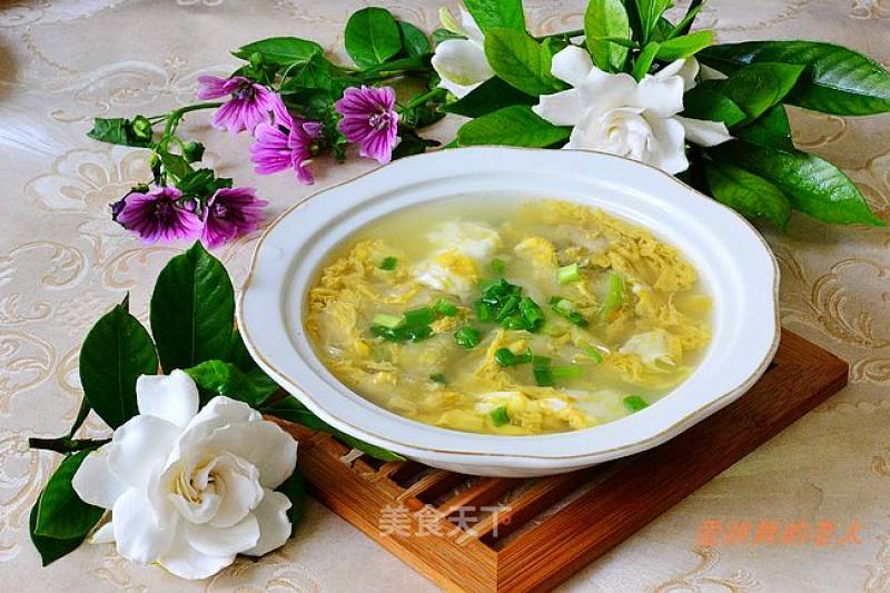Gardenia Egg Soup recipe
