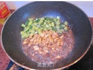 Sauce Fried Double Diced recipe