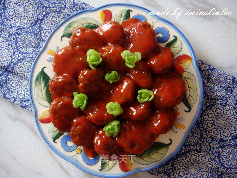 Sweet and Sour Balls recipe