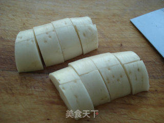 Sweet and Sour Crispy Radish recipe