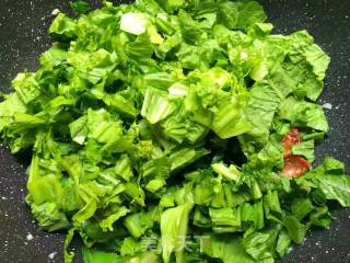 Stir-fried Mustard with Pork Belly recipe
